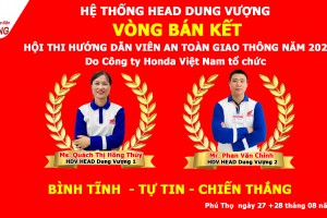 HỆ THỐNG DUNG VƯỢNG CHÚC MỪNG 3 GƯƠNG MẶT XUẤT SẮC THAM GIA VÒNG BÁN KẾT HỘI THI HƯỚNG DẪN VIÊN AN TOÀN GIAO THÔNG NĂM 2025